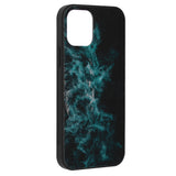 Husa Glaze Glass, Techsuit, iPhone 12/ 12 Pro, Blue Nebula