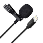 XO wired microphone MKFO3 Lightning Black