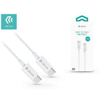 Cablu Devia, Usb C- Usb C, 3A 60 W 20 V, Alb