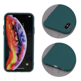 Husa din Silicon, Samsung Galaxy A52 4G/ A52 5G, Verde