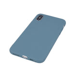 Husa Silicon Slim, iPhone 11 Pro Max, Gri-albastrui