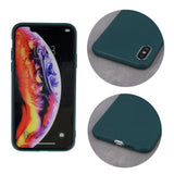 Husa Silicon, iPhone 11 Pro Max, Verde