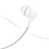 Casti Audio cu Fir, XO S25, Mufa Jack 3.5mm, Alb