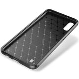 Husa Silicon Carbon, Samsung Galaxy M10, Negru