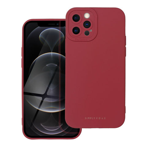 Husă Roar Luna pentru iPhone 12 Pro, roșu