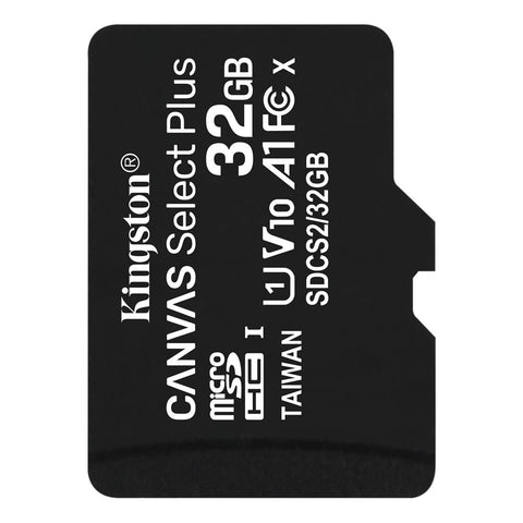Card de memorie Kingston Select Plus MicroSD, 32GB, Class 10, UHS-I, Negru