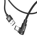 Cablu de Incarcare, Baseus MVP, USB-Type C 1,0 m 2A, Negru