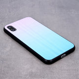 Husa Aurora Glass, Samsung Galaxy A52 4G/ A52 5G, Roz-Albastru