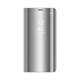 Husa Tip Carte, Clear View, Samsung Galaxy S20 Ultra, Gri