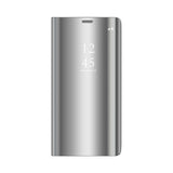 Husa Tip Carte, Clearview, Huawei Nova 5T/ Honor 20, Argintiu