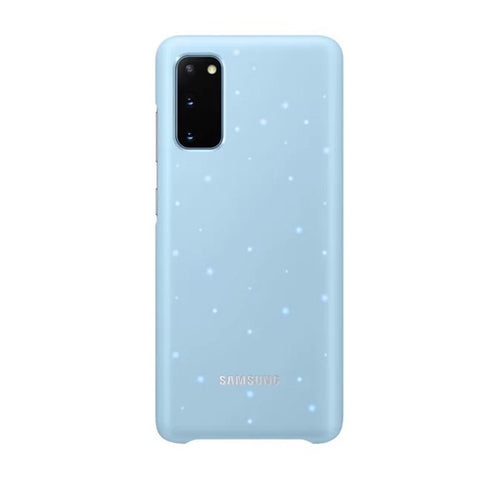 Husa Led Originala, Samsung Galaxy S20, Albastru