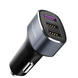Incarcator Auto, McDodo, Incarcare Rapida 3USB, 4,8A, Gri