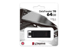 Stick de Memorie, Kingston, Pendrive DT70, Type-C, 64GB, Negru