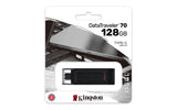 Stick de Memorie, Kingston, Pendrive DT70, Type-C, 128GB, Negru