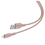 Cablu de Incarcare, Baseus, USB la Lightning, 1,2m, 2.4A, Roz