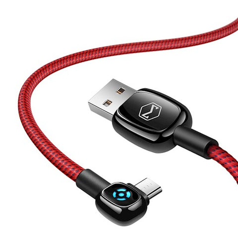 Cablu, McDodo, USB la Micro-USB, 1M, Rosu