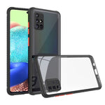 Husa Defender Hybrid, Samsung Galaxy A32 5G, Negru-Transparent