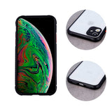 Husa Defender Hybrid, iPhone 12/12 Pro, Transparent cu Negru