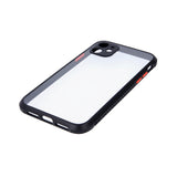 Husa Defender Hybrid, Samsung Galaxy A52 4G/ A52 5G, Transparent-Negru