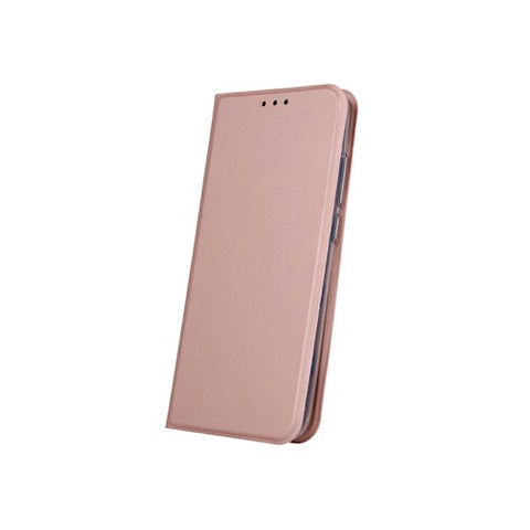 Husa Tip Carte, Smart Skin Huawei Y5P, Rose Gold