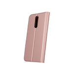 Husa Tip Carte, Smart Skin Huawei Y5P, Rose Gold