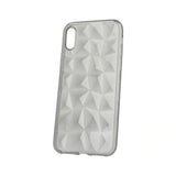 Husa Silicon Geometric,  SAMSUNG GALAXY A6 PLUS 2018, Transparent