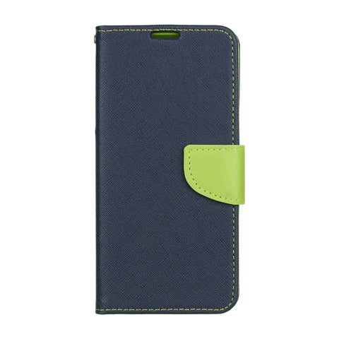 Husa Tip Carte, Fancy, Samsung Galaxy A21S, Albastru-Verde