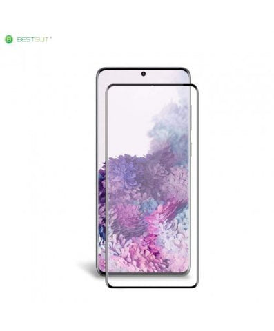 Sticlă Securizată Flexibilă Bestsuit Nano 5D Acoperită Complet Și Lipită Pentru Samsung Galaxy S20 Ultra (G988) Negru