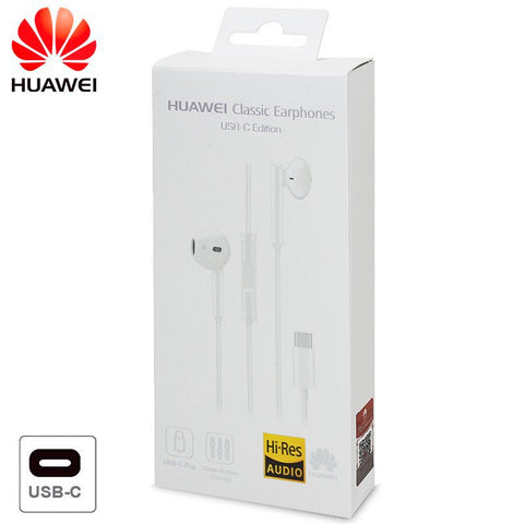 Casti Stereo HUAWEI CM33 USB-C BOX Alb
