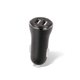 Incarcator Auto Forever, 2 prize USB, cablul Type C inclus, 2.4A, negru