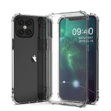Husa Silicon Antisoc, iPhone 12 Pro Max, Transparent