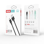 Cablu XO NB156 USB - Fulger 1,0 m 2,4A verde