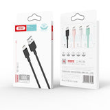 Cablu XO NB156 USB - Fulger 1,0 m 2,4A verde