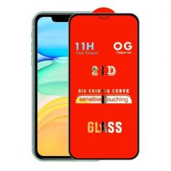 Folie din Sticla, Full Glue 21D Iphone X/XS  5,8", Negru