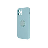 Husa Silicon, Ring Magnetic, Samsung Galaxy A32 4G, Verde Deschis