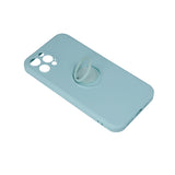 Husa Silicon, Ring Magnetic, Samsung Galaxy A32 4G, Verde Deschis