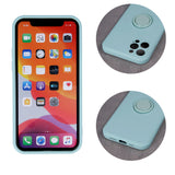 Husa Silicon, Ring Magnetic, Samsung Galaxy A32 4G, Verde Deschis