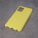 Husa Silicon, Samsung Galaxy A52 4G/ A52 5G, Galben