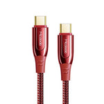 Cablu, McDodo, Type-C la Type-C, 100W, 2M, Rosu