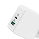 Incarcator McDodo, Incarcar Rapida 30W, USB + USB-Type-C, Alb