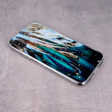 Husa Silicon Gold Glam, Samsung Galaxy A12/M12, Multicolor
