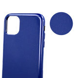 Husa Silicon Jelly, iPhone 13 (6.1), Albastru Inchis