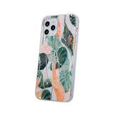 Husa Silicon Gold Glam, Samsung Galaxy A12/M12, Design cu Flori