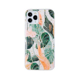 Husa Silicon Gold Glam, Samsung Galaxy A12/M12, Design cu Flori