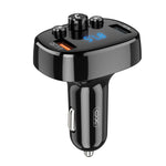 Modulator FM Bluetooth, XO, MP3 + X2 USB, 18W, Negru