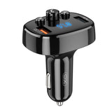 Modulator FM Bluetooth, XO, MP3 + X2 USB, 18W, Negru