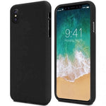 Husa Silicon Jelly, Mercury, iPhone X/XS, Negru