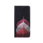 Husa Tip Carte, Smart Trendy, Samsung Galaxy A22 4G, Design cu Frunze