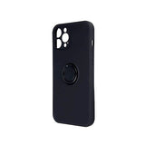 Husa Silicon, Ring Magnetic, iPhone XR, Negru