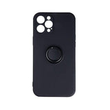 Husa Silicon, Ring Magnetic, Samsung Galaxy A32 4G, Negru